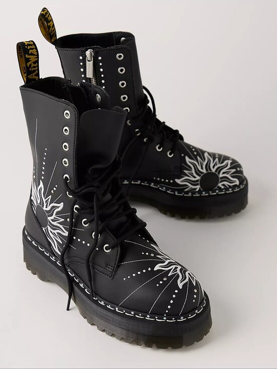 Dr. Martens Shoes - Dr. Martens Jadon Hi Solar Flare Boots
